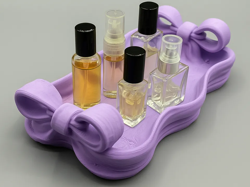 Coquette Bow Accent Tray