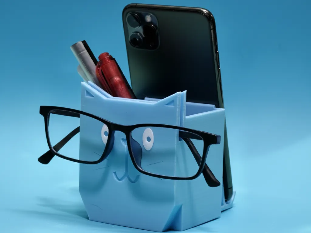 Cute Cat Pen Holder
