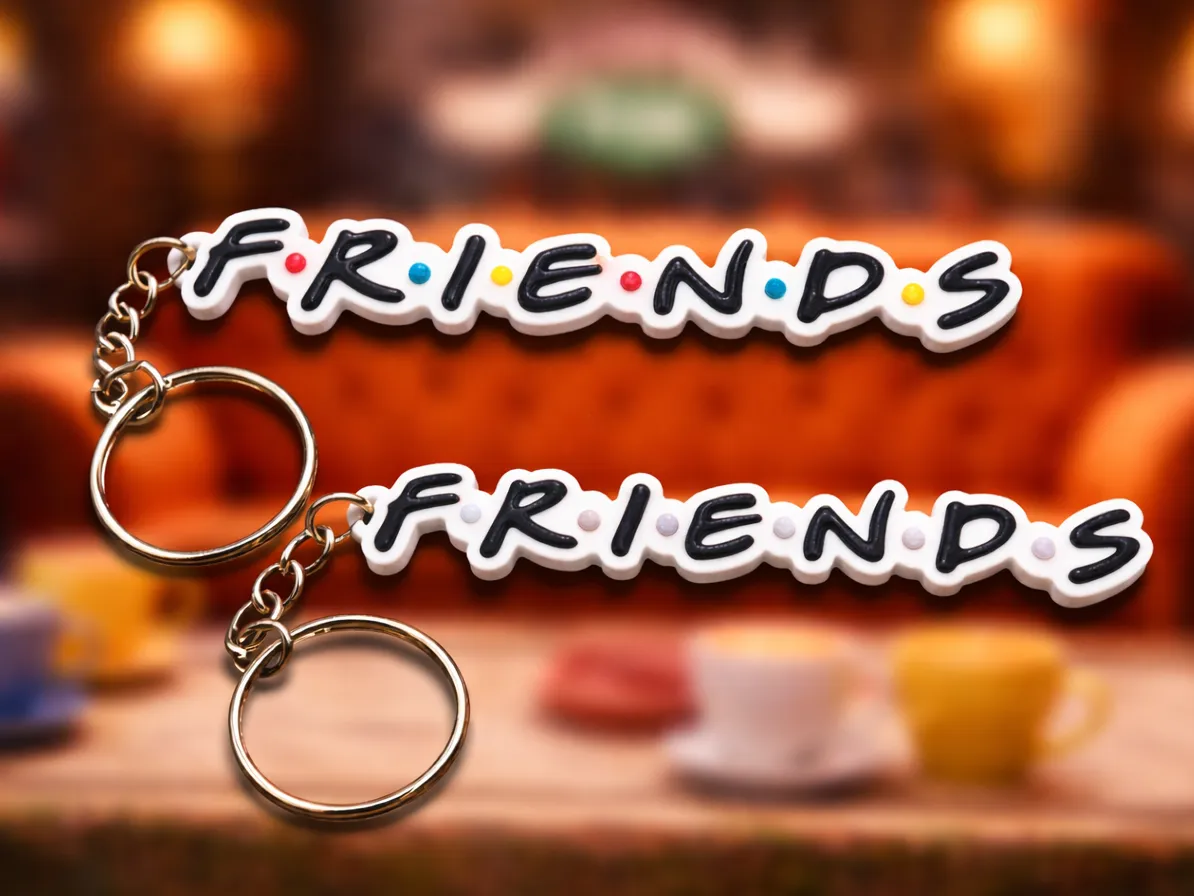 FRIENDS Logo Keychain