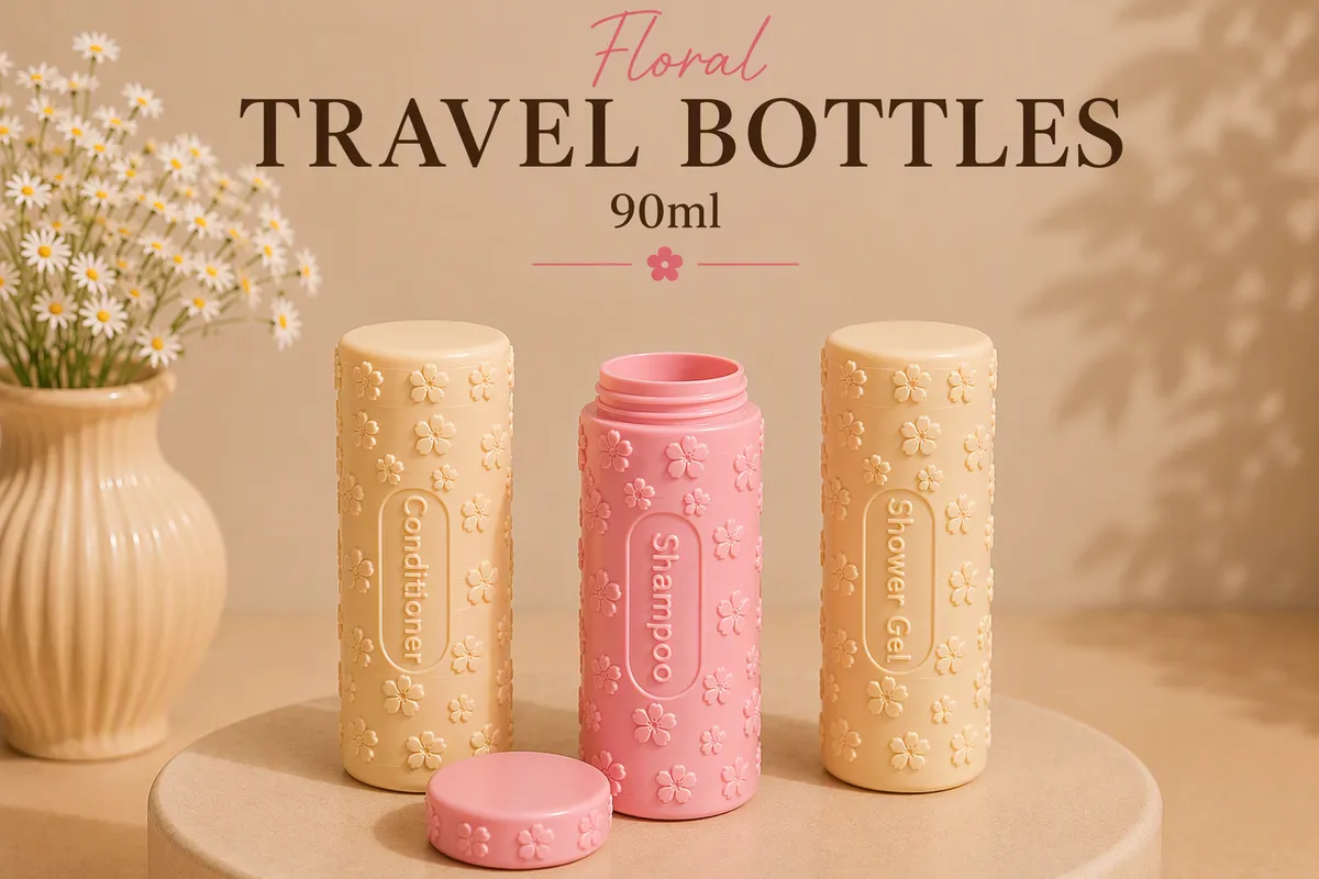 Floral Travel Bottles 90ml
