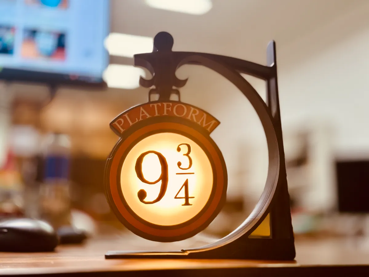Harry Potter Platform 9¾ Lamp